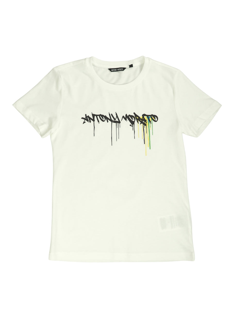 T-shirt Creme / Pérola para Menino - ANTONY MORATO