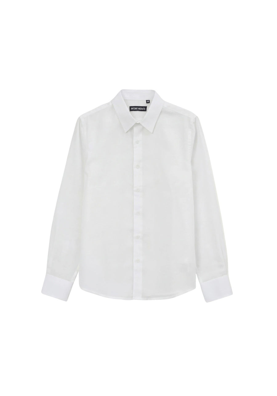 Camisa Linho Creme / Pérola para Menino - ANTONY MORATO