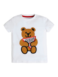 T-shirt  Branco para Bebé Menino - GUESS