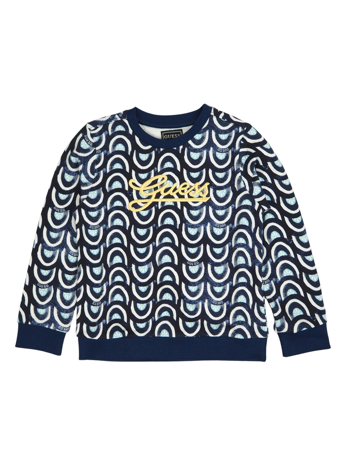 Sweat-shirt Marinho para Menino - GUESS