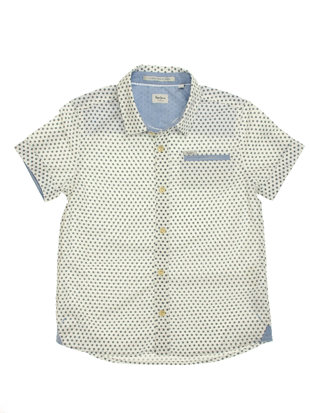 Camisa "Pepe Jeans"  (Branco)  para Menino - Mayoral