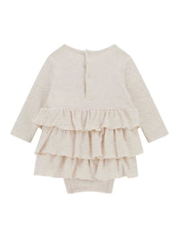 Vestido Bege para Bebé Menina - GUESS
