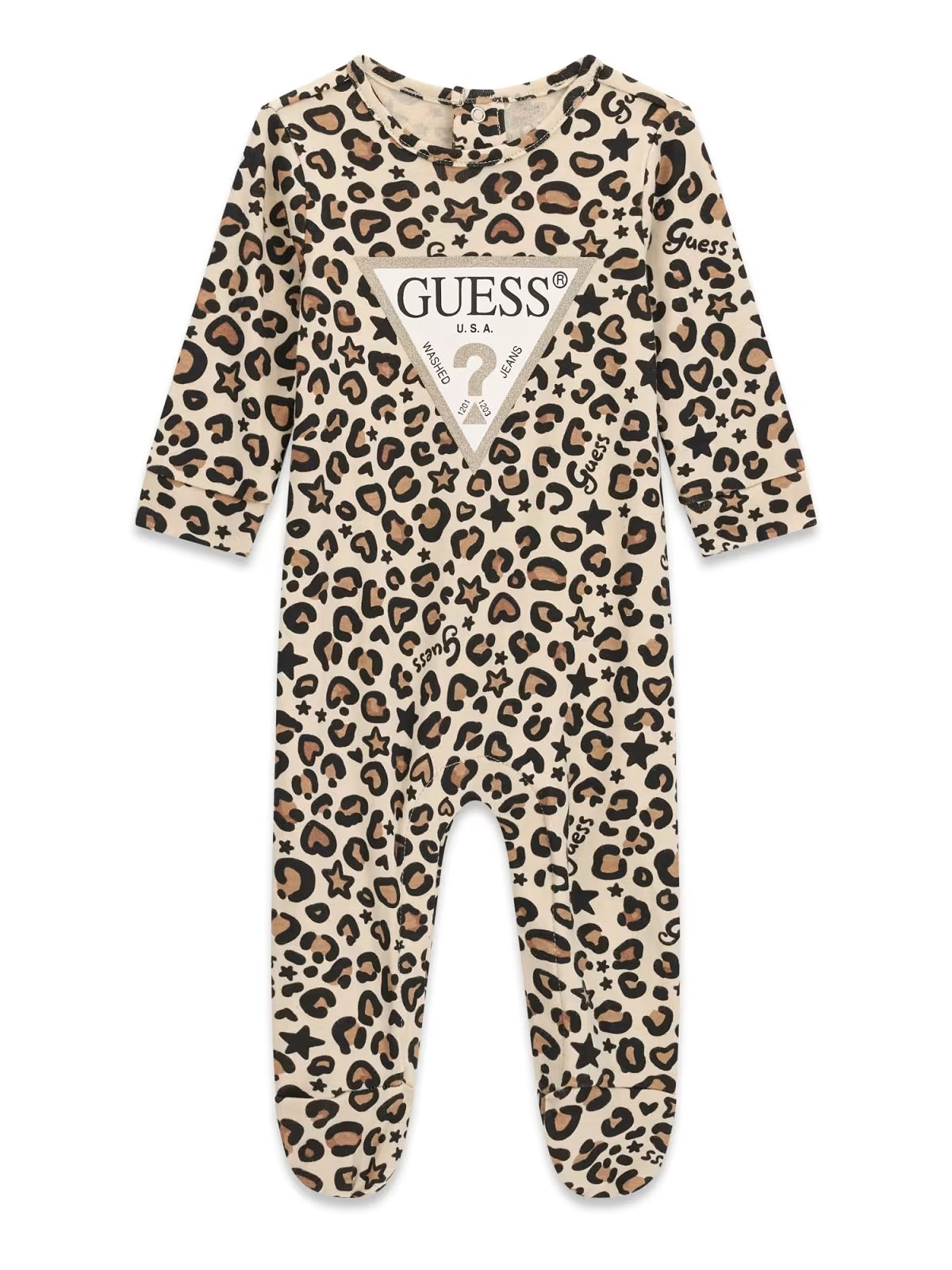 Babygrow Castanho Claro para Bebé Menina - GUESS
