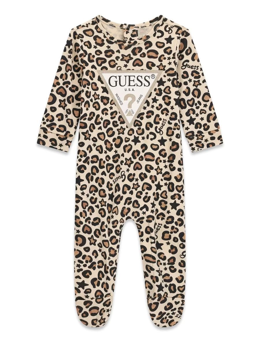 Babygrow Castanho Claro para Bebé Menina - GUESS