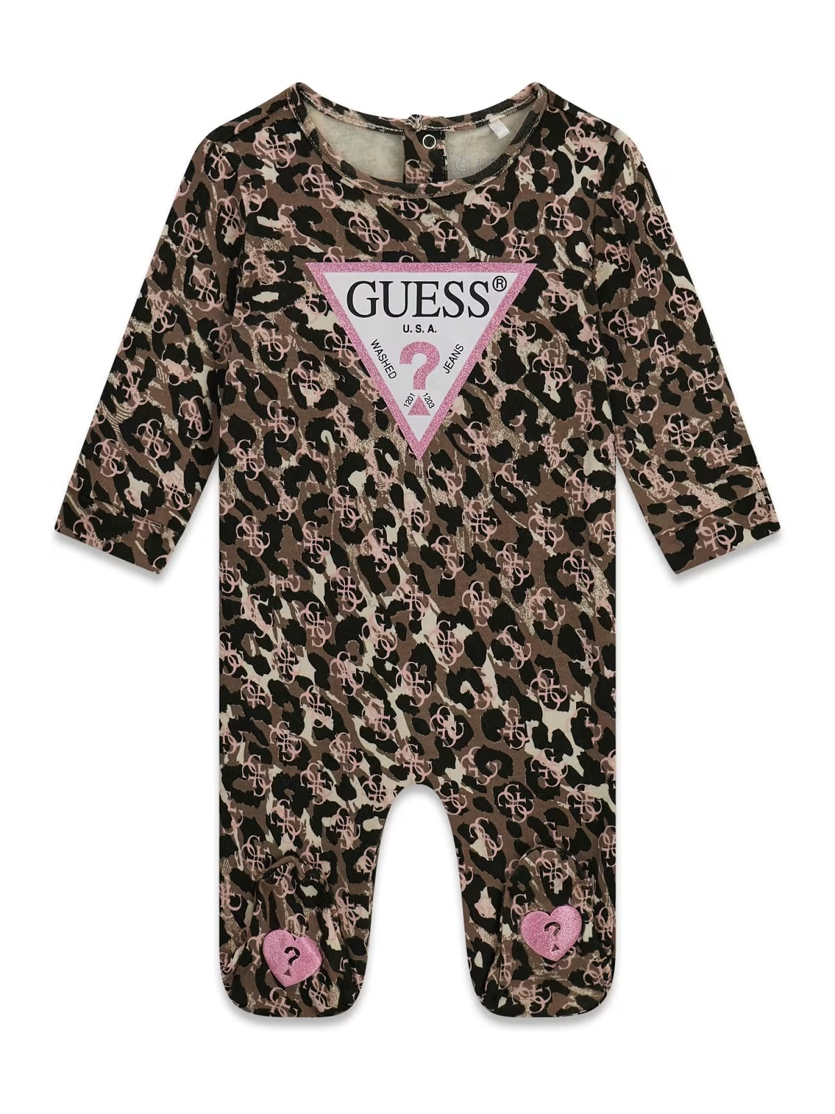 Babygrow Castanho para Bebé Menina - GUESS