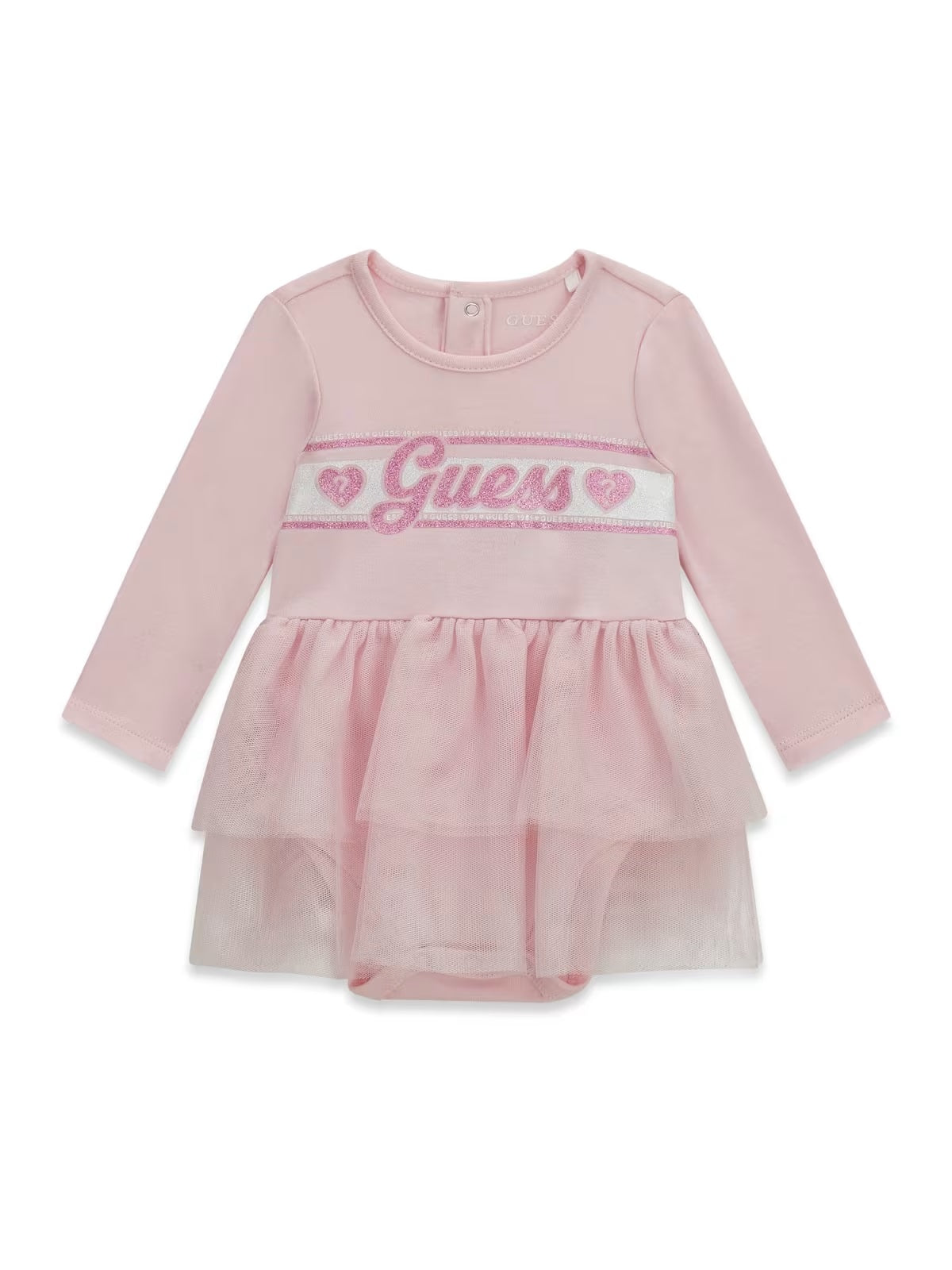 Vestido Rosa Bébé para Bebé Menina - GUESS