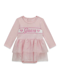 Vestido Rosa Bébé para Bebé Menina - GUESS