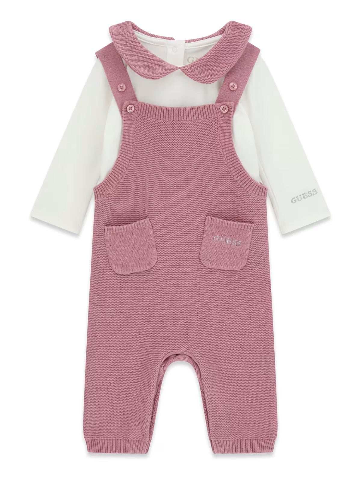 Conjunto Rosa Velho para Bebé Menina - GUESS