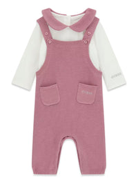 Conjunto Rosa Velho para Bebé Menina - GUESS