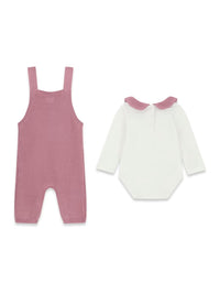 Conjunto Rosa Velho para Bebé Menina - GUESS