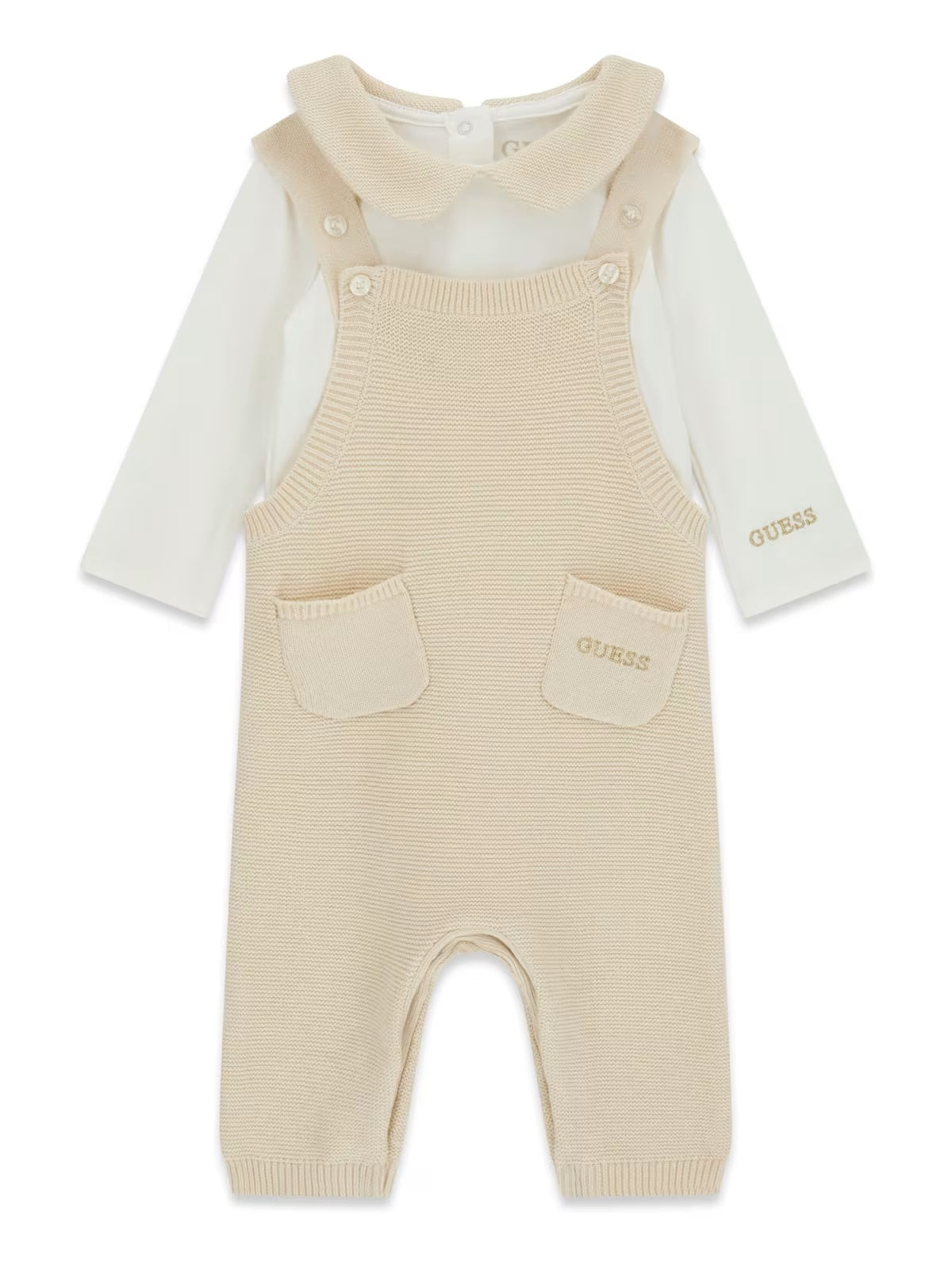 Conjunto Creme / Pérola para Bebé Menina - GUESS