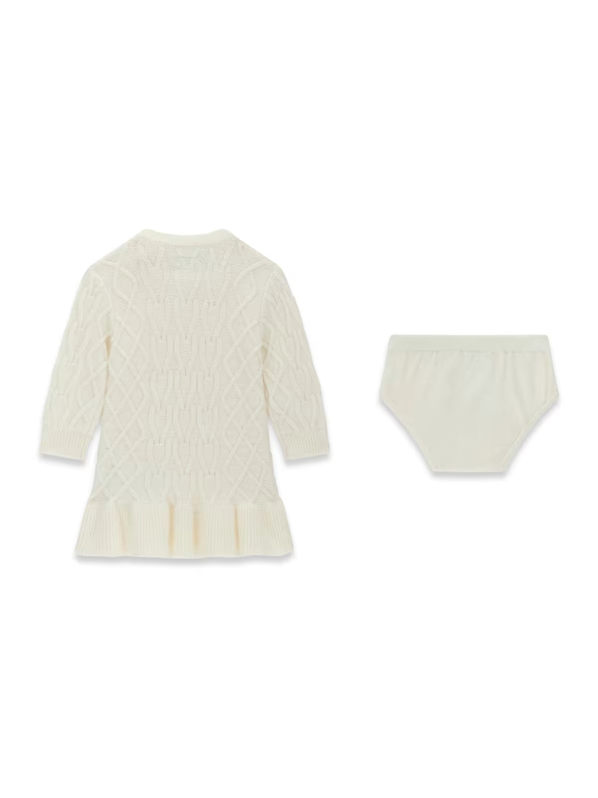 Vestido Creme / Pérola para Bebé Menina - GUESS
