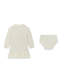 Vestido Creme / Pérola para Bebé Menina - GUESS