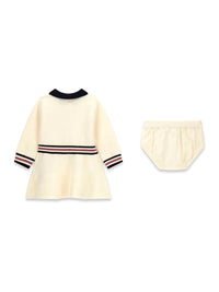 Vestido Creme / Pérola para Bebé Menina - GUESS