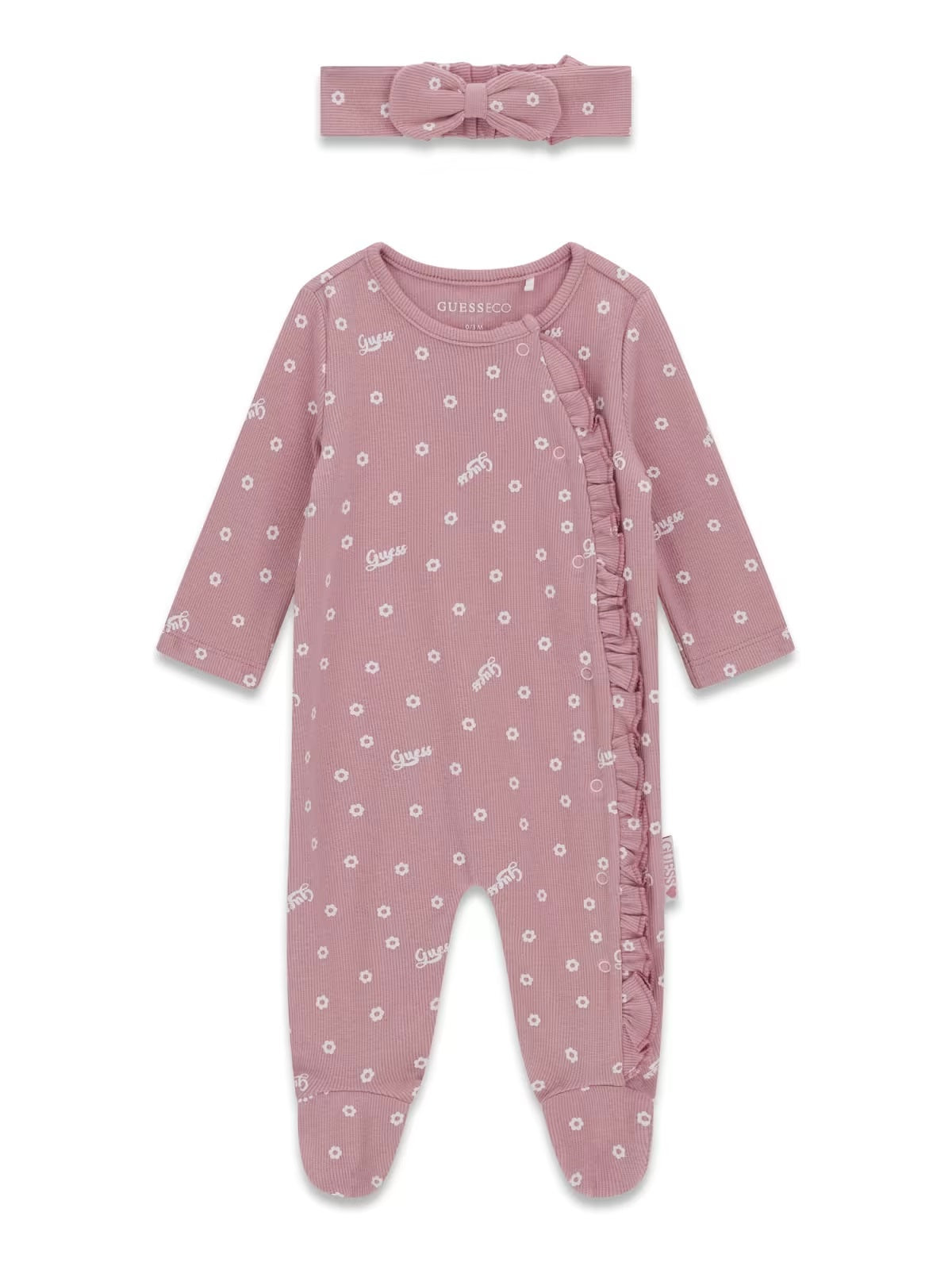 Babygrow Rosa Velho para Bebé Menina - GUESS